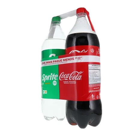 Kit Refrigerante Coca Cola 2l + Sprite 2l 
  360-4