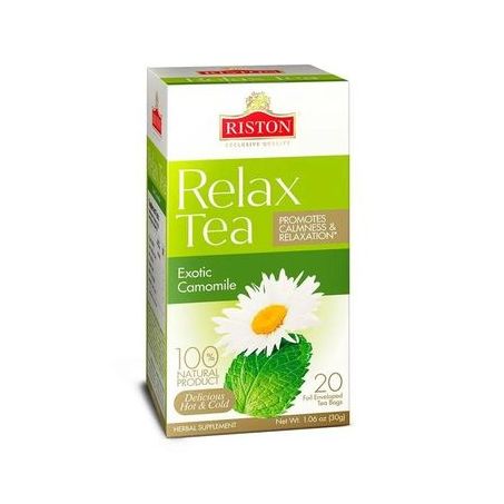 Chá riston exoticcamomile 20 saches 1,5g