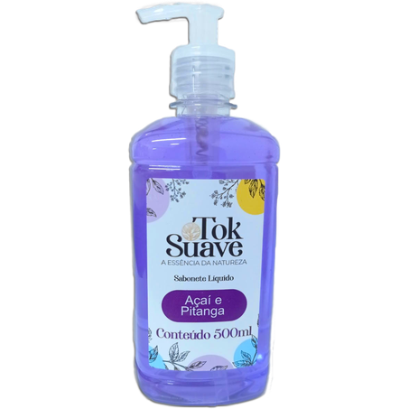 Sabonete Liquido Tok Suave Açaí e Pitanga 500ml