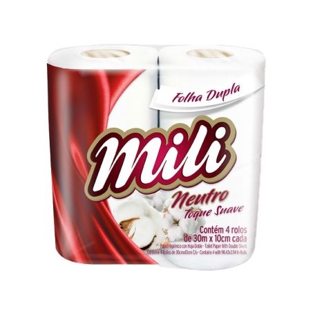 Papel hig mili f dupla neutro 30m c4