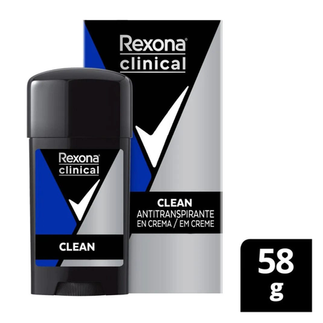 DESODORANTE CREME REXONA M 58G CLINICAL