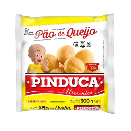 Pão de queijo pinduca 500g