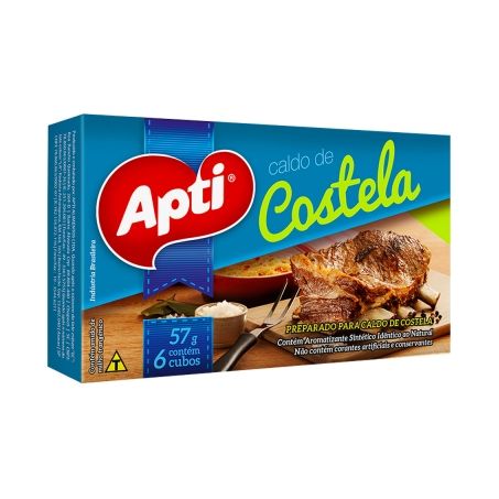 Caldo Apti Costela Embalagem 57G