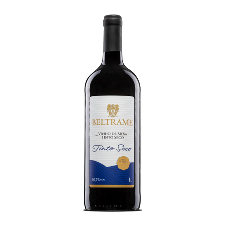 Vinho Nacional Beltrame Tinto Seco 1l