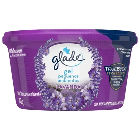 ODORIZADOR DE AMBIENTE GLADE GEL LAVANDA 70G
