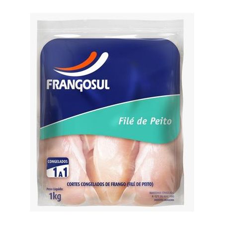 FRANGO FILEZINHO FRANGOSUL 1KG PEITO CONG