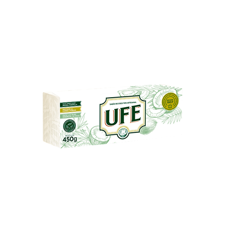 Sabão em Barra Ufe Coco 450g