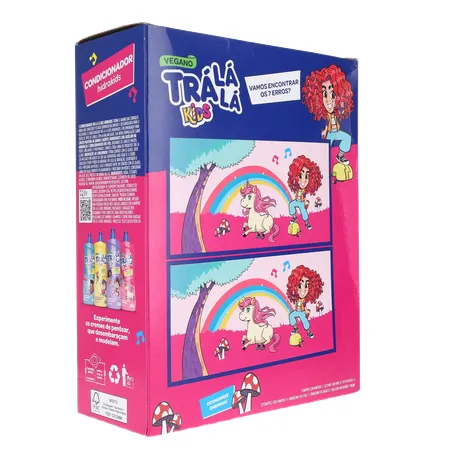 Kit Tra La La Kids Hidrakids Shampoo Condicionador Kit 1UN 360-14