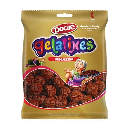 GELATINES BRIGADEIRO   DOCILE 80G