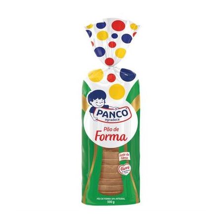 PAO PANCO DE FORMA 30% INTEG 500G