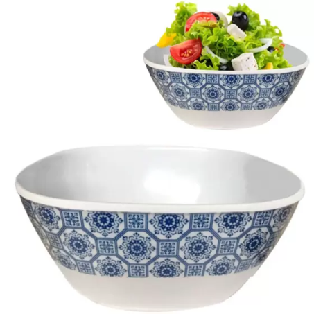 Saladeira tigela melamina quadrada 20cm 5008cor'