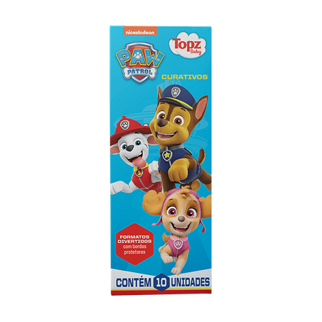 Curativo cremer infantil patrulha canina c/10un