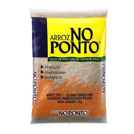 Arroz parboilizado no ponto 1kg