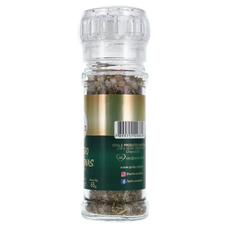 Condimento Qvita Ervas Finas C/Sal Rosa 72G 360-1