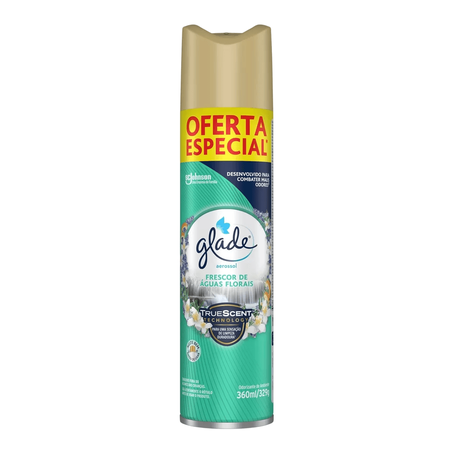 Odorizante de Ambiente Frescor de Águas Florais Glade Frescor de Águas Florais Frasco Spray 360ml