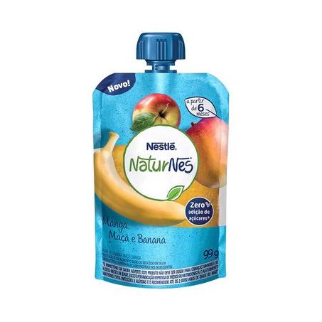 ALIMENTO INFANTIL NATURNES 99G MANGA/MACA/BANANA 