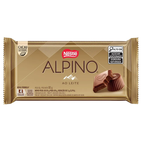 CHOCOLATE NESTLÉ ALPINO 80G