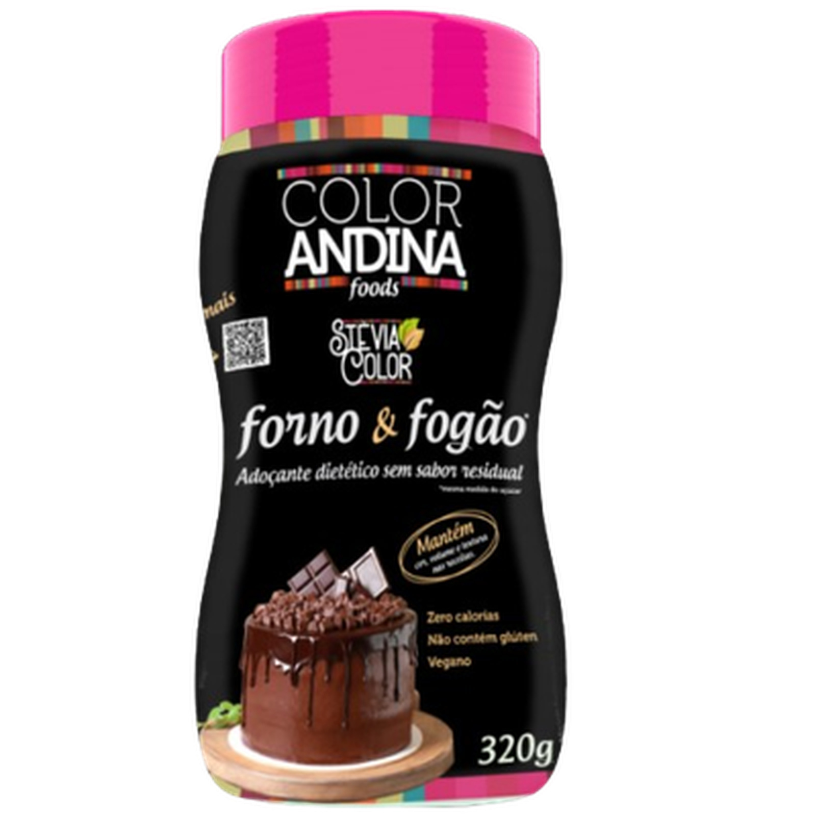 Adocante andina stevia forno fogao 320g