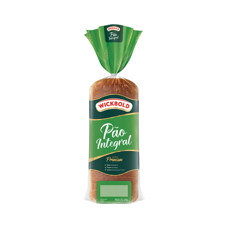 Pão de Forma Integral Tradicional Wickbold 450G