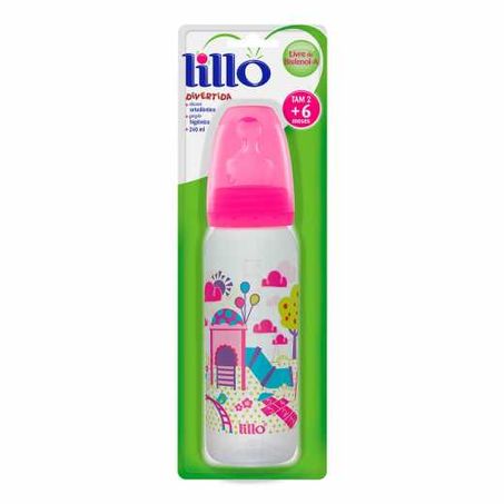 Mam Lillo Divertida Orto Sil 240ml Cod 633831 Rosa