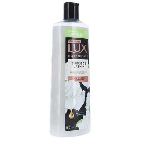 SABONETE LÍQUIDO LUX BOTANICALS TAMANHO FAMÍLIA BUQUÊ DE JASMIM 650ML 360-33