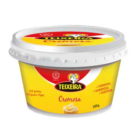 Manteiga Mistura Láctea Teixeira Pote 200g