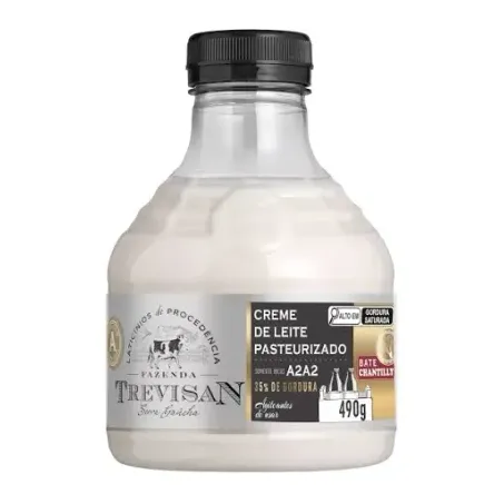 Creme de leite trevisan pasteurizado 490 gr