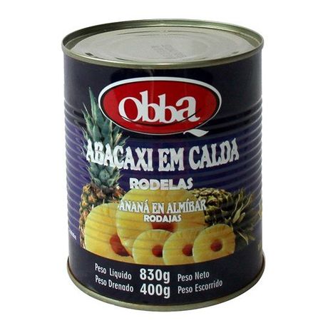 ABACAXI EM CALDA OBBA RODELAS