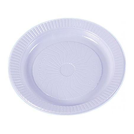 Prato Descartável Cristalcopo 15cm Branco Embalagem 10 Un