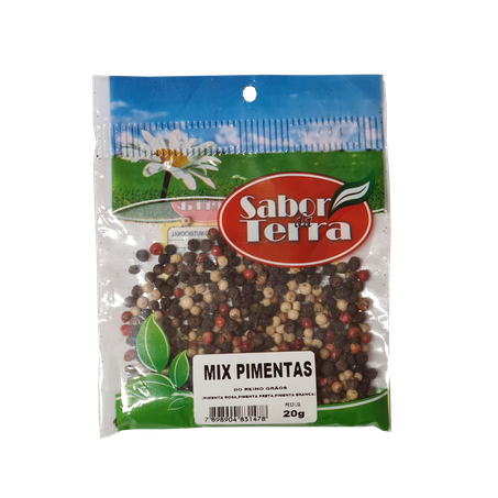 Mix pimenta sabor da terra 20g grao