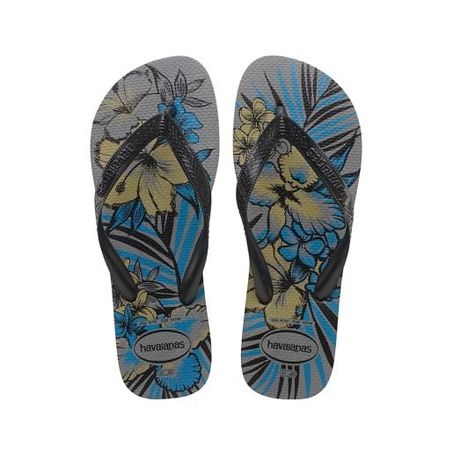 HAVAIANAS ALOHA CINZA ACO 37/38