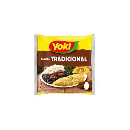 Farofa de Mandioca Yoki Tradicional Pacote 200gr