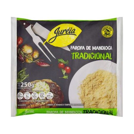 FAROFA MANDIOCA JUREIA 250G TRADICIONAL 