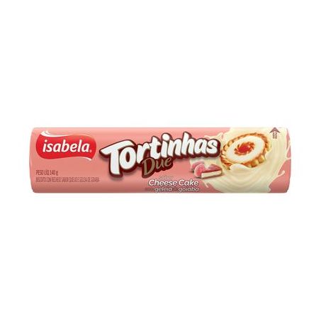 Bisc isabela tortinhas due chee/goi 140g