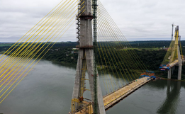 Segunda ponte que liga Brasil ao Paraguai deve ser concluída em novembro
