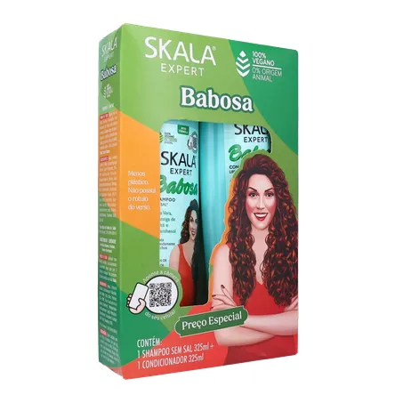 Kit Skala Babosa Shampoo 325ml e Condicionador 325ml 
  360-33