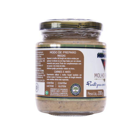 Molho funghi hemmer 220g 360-49