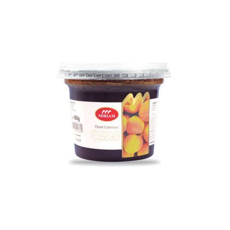 DOCE DE FRUTA MIRIAM 400G PESSEGO