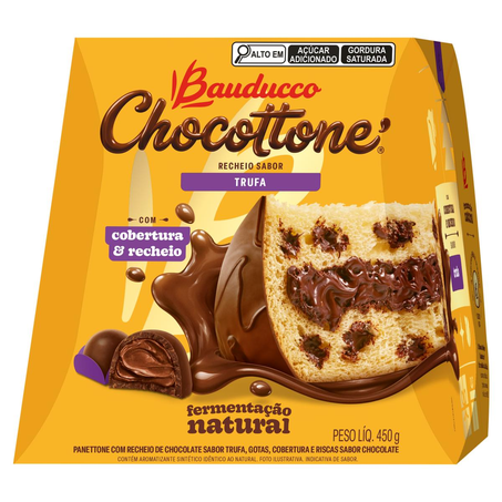 Chocottone Bauducco 450g - Trufa