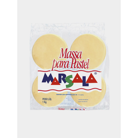 Massa pastel pequena marsala 1kg