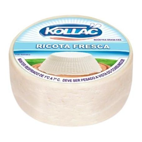 Queijo Ricota Fresca Kollac Kg Tradicional