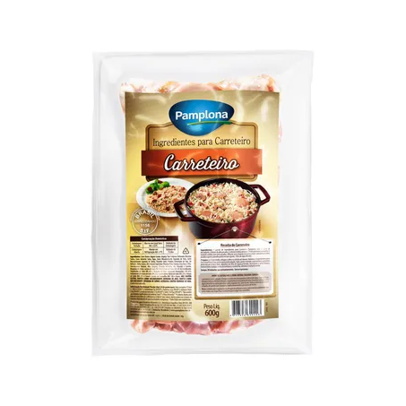 Ingredientes para carreteiro pamplona