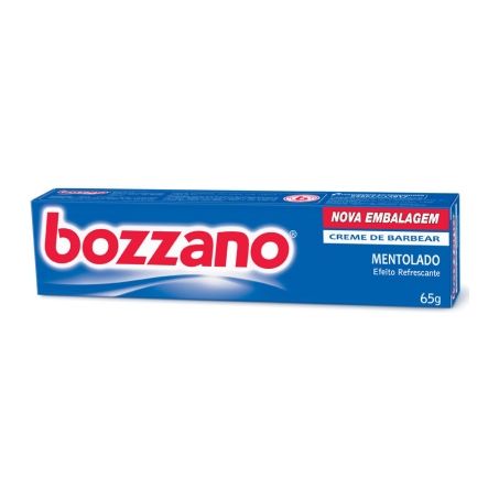Creme barbear bozzano mentolado 65g