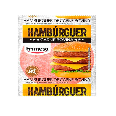 Hamburguer Frimesa 90g Bovino