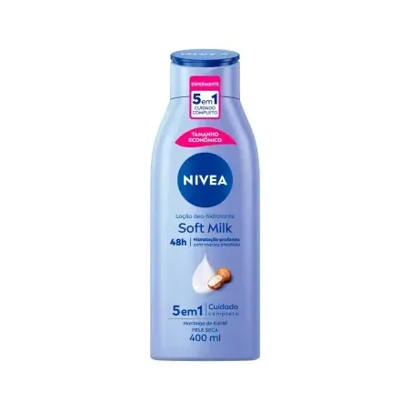 HIDRATANTE NIVEA SOFT MILK SECA 400ML