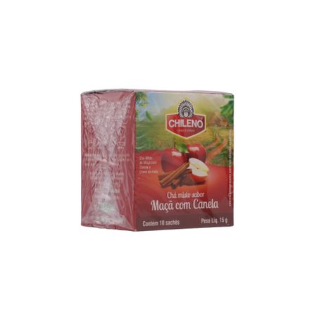 Chá Misto Chileno Maça com Canela Caixa com 10un - 15gr 360-54