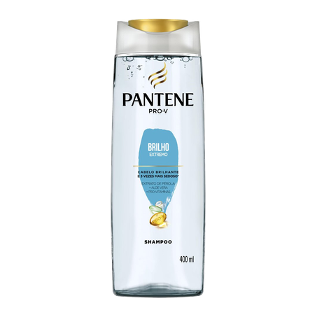 Sh pantene 400ml brilho extremo