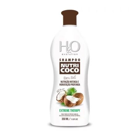 Shampoo H2o Nutri Coco Embalagem 350ML