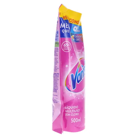 Tira Manchas Gel Vanish Roupas Coloridas Refil 500ML 360-30