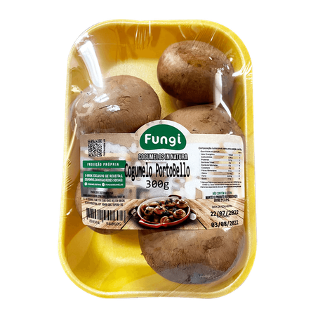 Cogumelo Porto Bello in natura 300g
